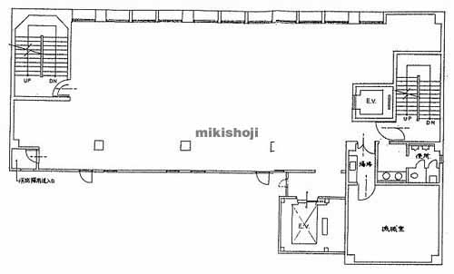 箕面市の大磯箕面第２ビル 平面1