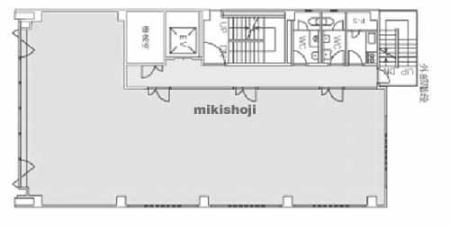 下京区の三善ビル 平面1