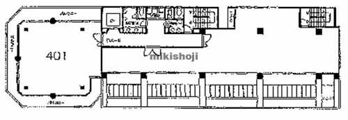 西中島・宮原・東三国のＲＩＣ１ｓｔビル 平面1