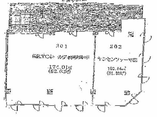 米子市の米子ＩＳビル 平面1