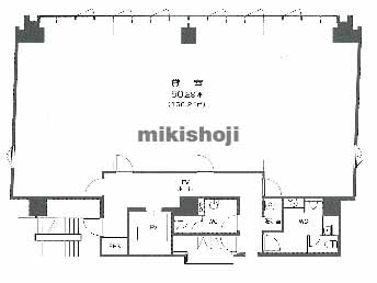 梅田・堂島・中之島のＭＦ桜橋２ビル 平面1