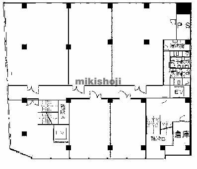 天王寺区他のレザックセントラルビル 平面1