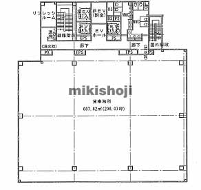 松山市の千舟町スクエアガーデン 平面1