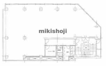 和歌山市の池村ビル 平面1