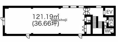 下京区のＹＭビル 平面1