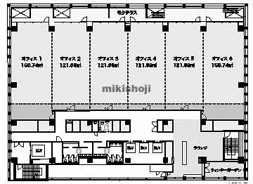 金沢市のＨｉｒｏｏｋａ　Ｔｅｒｒａｃｅ 平面1