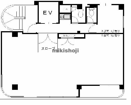 土佐堀・京町堀・西本町のＡＬＦＡ　ＣＯＵＲＴ 平面1