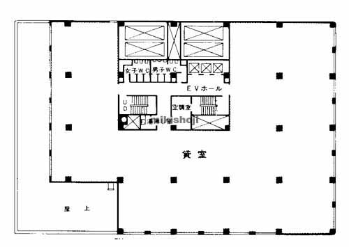 博多駅東・駅南のＫＤＸ博多南ビル 平面1