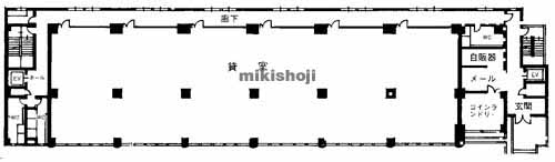 博多駅東・駅南のアバンダント８４ 平面1