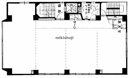 博多駅前・中央街の第５グリーンビル 平面1