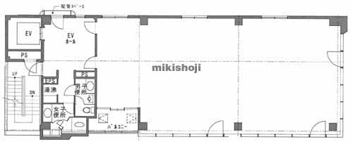 博多駅東・駅南のＭビル４号館 平面1