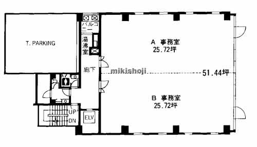博多駅前・中央街の中央博多駅前ビル 平面1