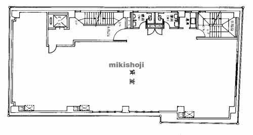 天神のいちご天神シティビル 平面1
