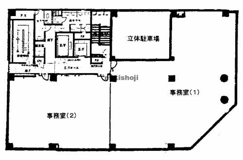 加地ビル 平面1