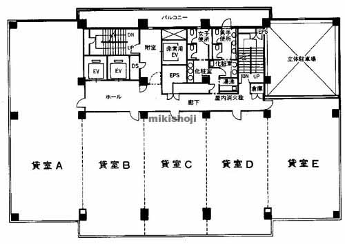 長崎市の興善町イーストビル 平面1