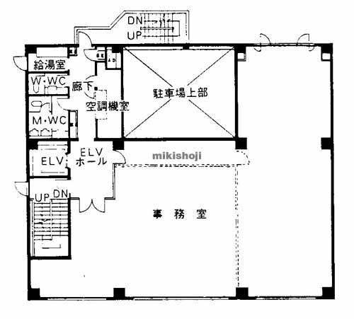 小倉北区全域のＡＩＧ小倉ビル 平面1