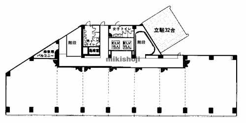 大分市のＥＭＥ大分駅前ビル 平面1