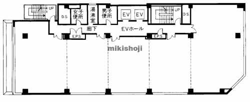 合人社広島大手町ビル 平面1