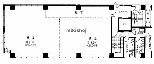 広島駅地区の広島駅東５５ビル 平面1