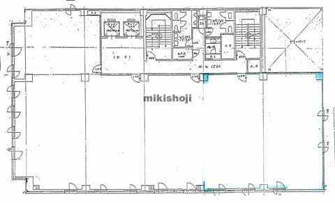 広島フコク生命ビル 平面1