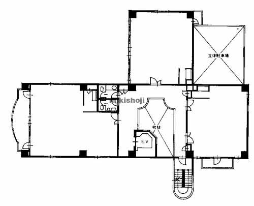 久留米市全域のフジホーム久留米ビル 平面1
