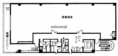 大分市の末広ビル 平面1