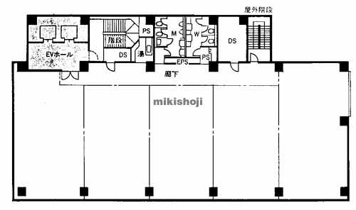 熊本イーストフロントビル 平面1
