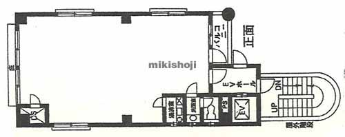 南区全域のニチエイ大楠ビル 平面1