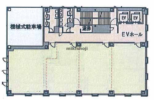 長崎市の太陽生命長崎ビル 平面1
