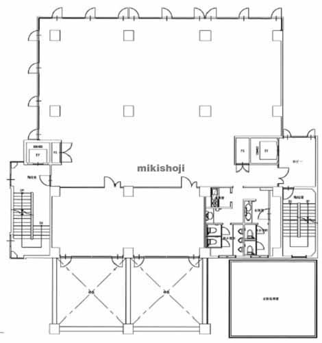 広島駅地区の第２寺岡ビル 平面1
