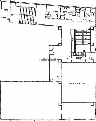 福山市内の山陽第２ビル 平面1