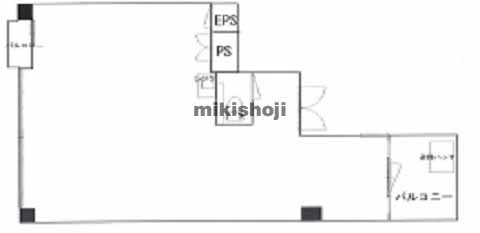 赤坂・大名・舞鶴のオクターブ赤坂ビル 平面1
