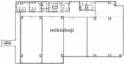 赤坂・大名・舞鶴の大名町ビル 平面1