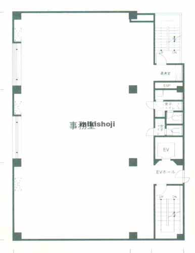 清月堂本店ビル 平面1