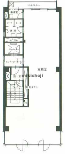 隼町・平河町の平河町伏見ビル 平面1