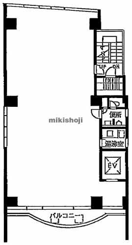渋谷のＳＡＮＷＡ青山ビル 平面1
