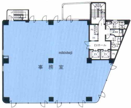 赤坂ｐｌｕｓビル 平面1