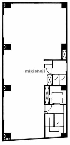 四谷の山一ビル 平面1