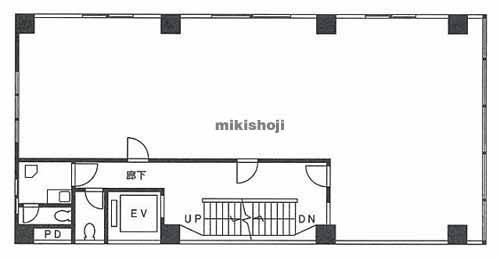新宿・歌舞伎町の東新宿ＡＳＫビル 平面1
