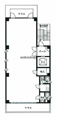 一番町の一番町ＫＫビル 平面1