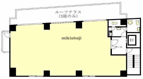 外神田の昌徳ビル 平面1