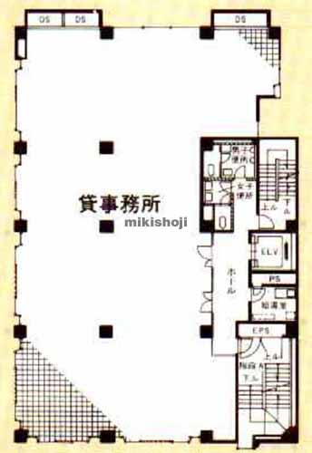 三田ＵＴビル 平面1