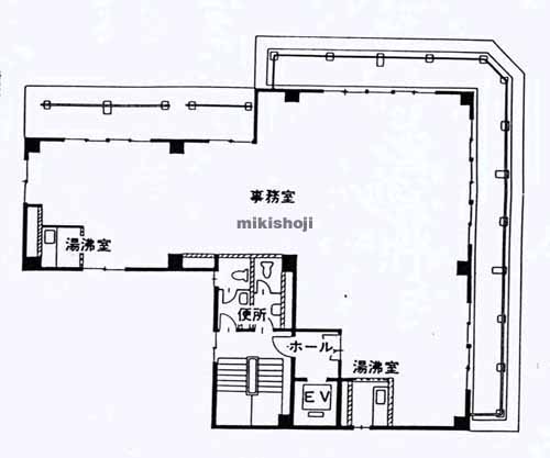 飯田橋の光ビル 平面1