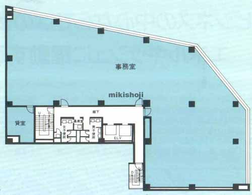 銀座昭和通りビル 平面1
