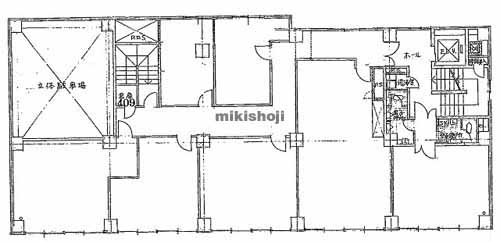 銀座の東京銀座ビルディング 平面1