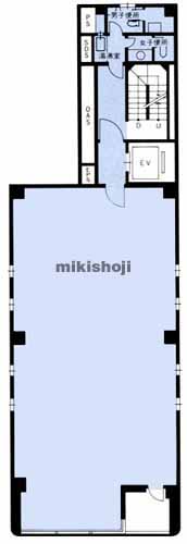 西五反田の五反田シティトラストビル 平面1