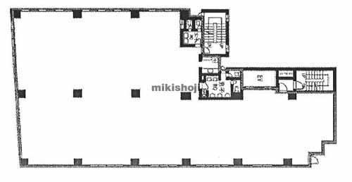 北青山のＬａｎｄｗｏｒｋ青山ビル 平面1