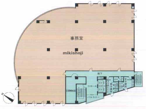 代々木・元代々木町のフロンティア代々木 平面1