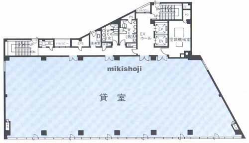 西五反田のＯＮＥＳＴ西五反田スクエア 平面1