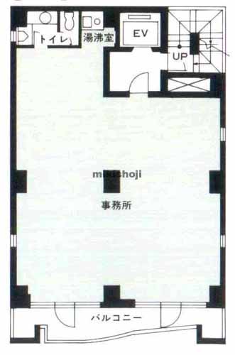 神田錦町・一ツ橋の神田坂田ビル 平面1